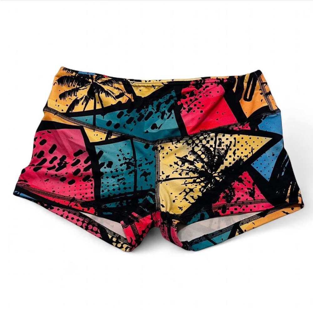 Fleo Miami Vice WZA Exclusive Limited Release Low Rise Biker Shorts